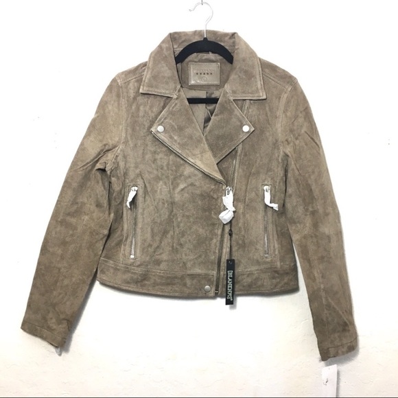 Blank NYC Midnight Toker Suede Leather Jacket - Picture 13 of 13